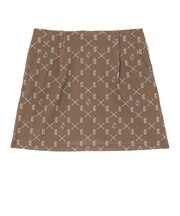 ルコックスポルティフ(lecoqsportif)ゴルフウェア 吸汗速乾 MID SUMMER2 キュロットスカート LG6SSK80L BW00