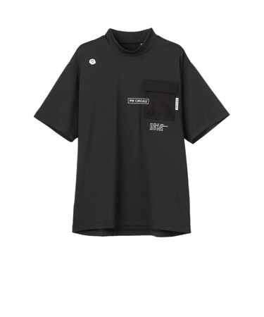 ゴルフ 半袖 ポケット モックネックシャツ KHPNLM0305-005