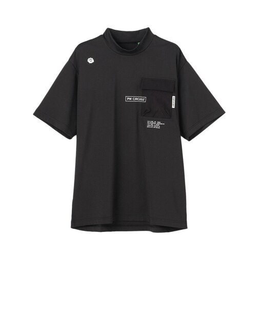 ゴルフ 半袖 ポケット モックネックシャツ KHPNLM0305-005