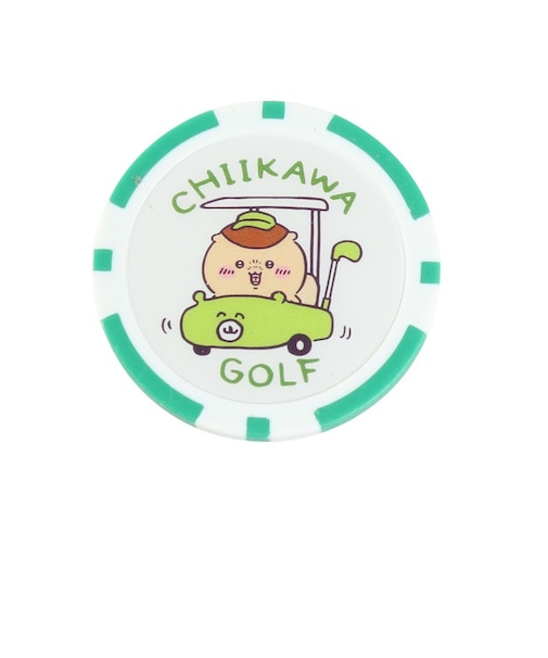 ゴルフ カジノマーカー くりまんじゅう 2605-CK385 GRN