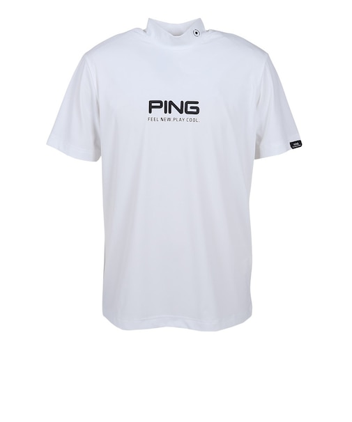 ピン（PING）ゴルフ 半袖ハイネックシャツ 621-6267705-030