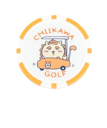 ゴルフ カジノマーカー シーサー 2605-CK387 ORG