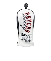 サイコバニー(Psycho Bunny)ゴルフ ヘッドカバー フェアウェイ用 PU PBMG6AH2-WHT
