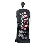 サイコバニー(Psycho Bunny)ゴルフ ヘッドカバー ユーティリティ用 PU PBMG6AH3-NVY