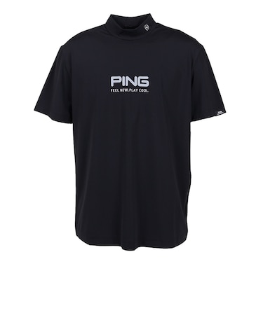 ピン（PING）ゴルフ 半袖ハイネックシャツ 621-6267705-010
