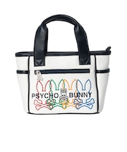 サイコバニー（Psycho Bunny）ゴルフ ラウンドバッグ LOGOART PBMG6AB7-WHT