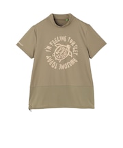 モックネック ゴルフ 半袖 SEA TURTLE メッシュコンビモックネックT KHPQLM0618-054