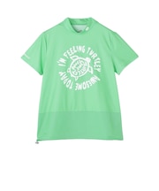 モックネック ゴルフ 半袖 SEA TURTLE メッシュコンビモックネックT KHPQLM0618-061