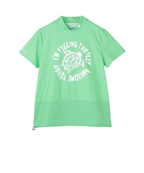 モックネック ゴルフ 半袖 SEA TURTLE メッシュコンビモックネックT KHPQLM0618-061