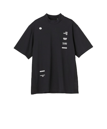 ゴルフ 半袖 メッシュコンビ モックネック KHPNLM0505-005