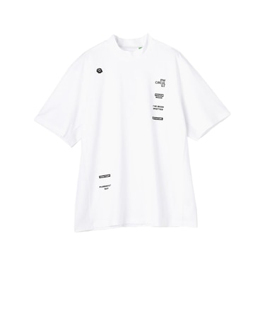 ゴルフ 半袖 メッシュコンビ モックネック KHPNLM0505-001
