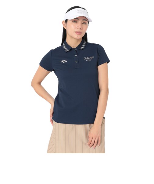 キャロウェイ（CALLAWAY）ゴルフウェア 半袖カノコポロシャツ C26234203-1120