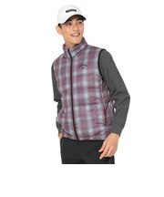 キャロウェイ(CALLAWAY)ゴルフウェア スターストレッチオンブレチェック中綿ベスト C26216104-1070