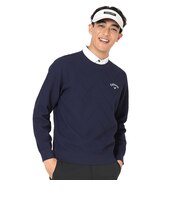 キャロウェイ（CALLAWAY）ゴルフウェア リンクス編みクルーネック長袖ニット C26218101-1120