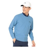 キャロウェイ（CALLAWAY）ゴルフウェア リンクス編みクルーネック長袖ニット C26218101-1110