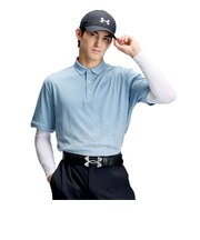 アンダーアーマー（UNDER ARMOUR）ゴルフウェア ARMOURDRY JACQUARD 半袖ポロシャツ 6013970 448