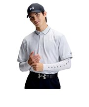 アンダーアーマー（UNDER ARMOUR）ゴルフウェア ARMOURDRY JACQUARD 半袖ポロシャツ 6013970 100