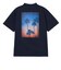 ロサーセン（ROSASEN）ゴルフウェア 接触冷感 半袖 モックネック ファインクール 044-26741-26AW-098
