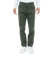 トミーヒルフィガー（TOMMY HILFIGER）ゴルフウェア ベ-シック テーパードパンツ THMA665-OLV
