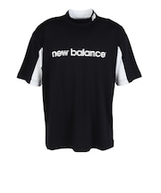 ニューバランス（new balance）ゴルフウェア 超速乾 半袖モックネック プルオーバー 012-6266001-010