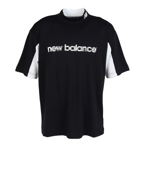 ニューバランス（new balance）ゴルフウェア 超速乾 半袖モックネック プルオーバー 012-6266001-010