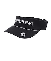 セントアンドリュース(ST.ANDREWS)帽子 ツイルロゴバイザー 042-6287854-010