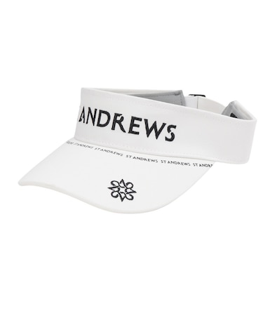 セントアンドリュース（ST.ANDREWS）帽子 ツイルロゴバイザー 042-6287854-030
