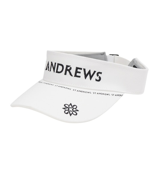 セントアンドリュース（ST.ANDREWS）帽子 ツイルロゴバイザー 042-6287854-030