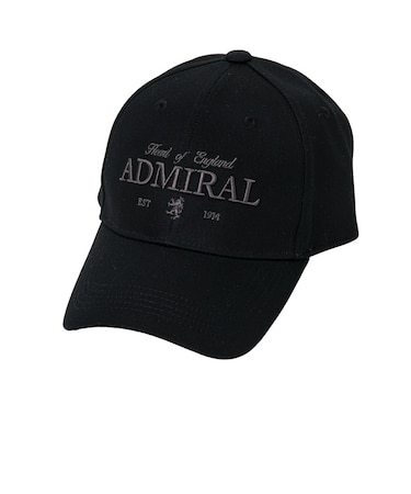 アドミラル ゴルフ（Admiral GOLF）帽子 トラッド 撥水 キャップ ADMB6B08-BLK