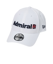 アドミラル ゴルフ（Admiral GOLF）帽子 ニューエラコラボ ベーシック キャップ ADMB6B04-WHT