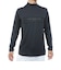 トミーヒルフィガー（TOMMY HILFIGER）ゴルフウェア ベア天 長袖モックシャツ THMA664-BLK