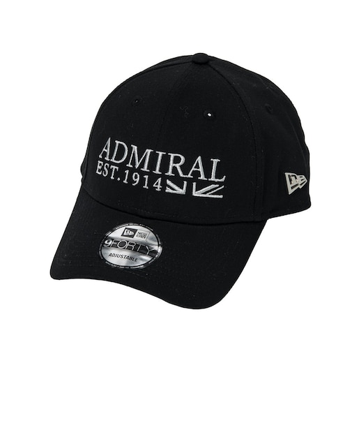 アドミラル ゴルフ（Admiral GOLF）帽子 ニューエラコラボ トラッド キャップ ADMB6B03-BLK
