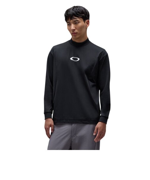 オークリー（OAKLEY）ゴルフウェア 吸汗速乾 O-SYNC PACK 長袖 LENIENT モックネックシャツ 2.0 FOA409541-021