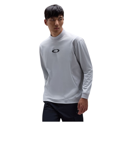 オークリー（OAKLEY）ゴルフウェア 吸汗速乾 O-SYNC PACK 長袖 LENIENT モックネックシャツ 2.0 FOA409541-20K