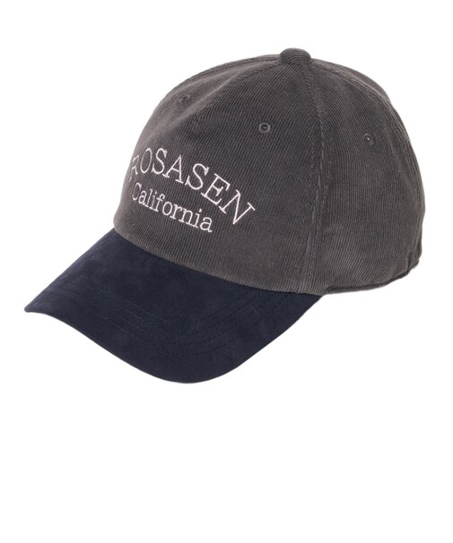 ロサーセン（ROSASEN）ゴルフ コーデュロイ×スエード キャップ 046-56861-26AW-012