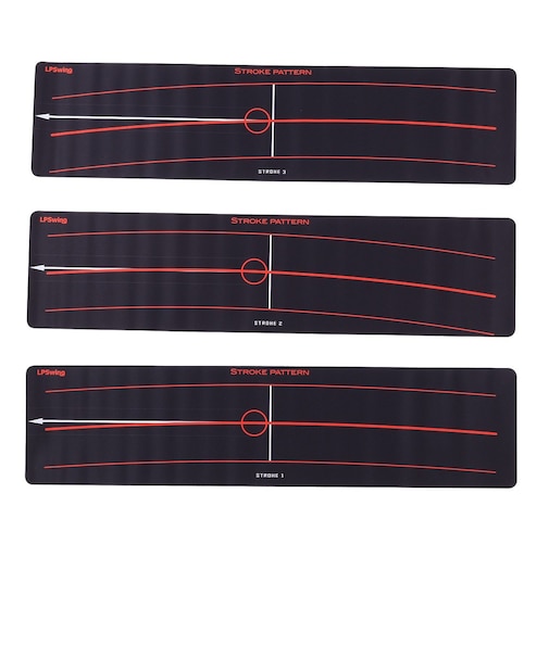 ゴルフ STROKE PATTERN 3枚セット