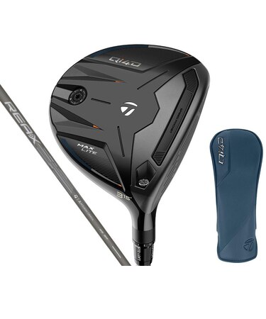 テーラーメイド（TAYLORMADE）Qi4D MAX LITE フェアウェイウッド(5W ロフト18度)REAX 45