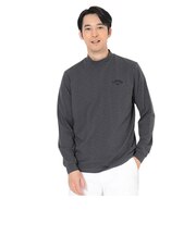 キャロウェイ（CALLAWAY）ゴルフウェア ストレッチ天竺ロゴプリント長袖モックネック C26233106-1010