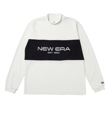 ニューエラ（NEW ERA）ゴルフウェア 吸水速乾 抗菌 ハニカム 長袖モックネックシャツ 15129469