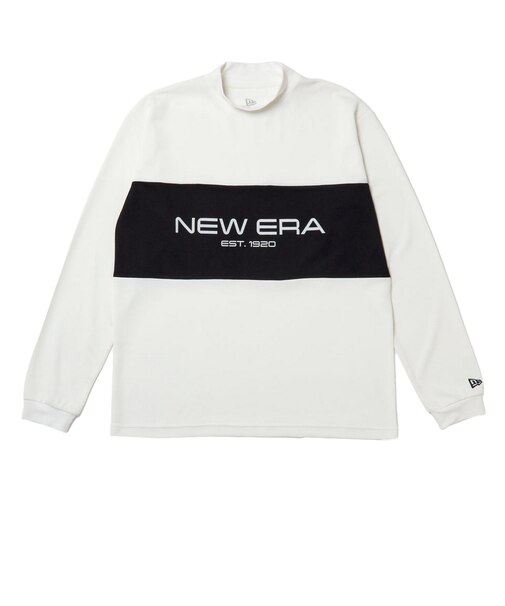 ニューエラ（NEW ERA）ゴルフウェア 吸水速乾 抗菌 ハニカム 長袖モックネックシャツ 15129469