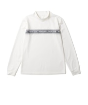 ニューエラ（NEW ERA）ゴルフウェア ロゴストライプ 長袖モックネックTシャツ 15129404