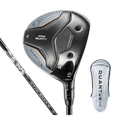 キャロウェイ（CALLAWAY）クアンタム ミニ QUANTUM MINI BUFFY フェアウェイウッド(4W ロフト17度)ATHLEMAX 60