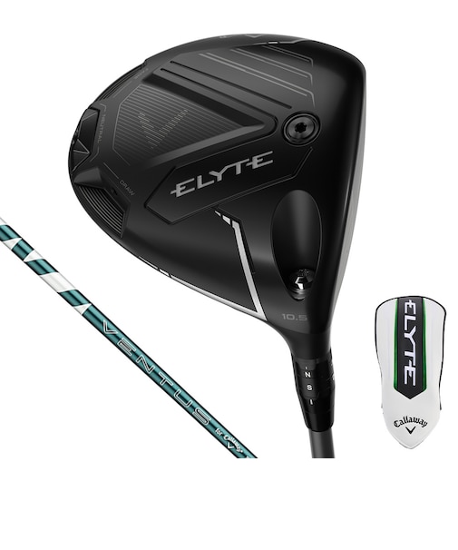 キャロウェイ（CALLAWAY）エリート ELYTE ドライバー NIGHT EDITION(1W ロフト10.5度)VENTUS GREEN 50 for …