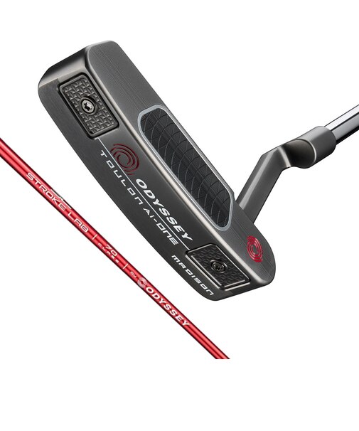 オデッセイ（ODYSSEY）TOULON Ai-ONE トゥーロン エーアイワン MADISON H1 パター(ロフト3度)STROKE LAB 70C RED