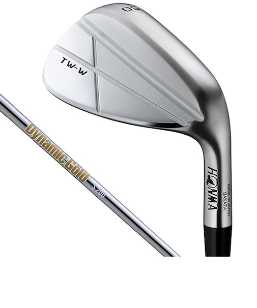 本間ゴルフ（HONMA）ツアーワールド TW-W クロムメッキ ウェッジ(5208I、ロフト52度)Dynamic Gold HT