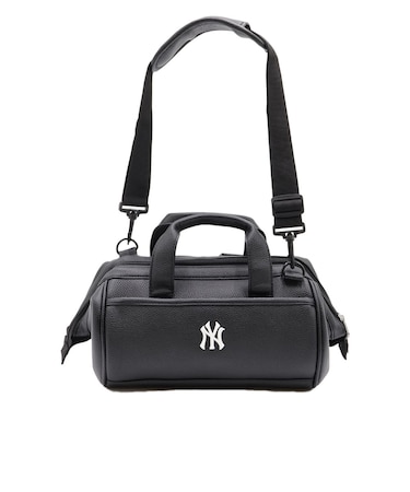 エムエルビー（MLB）ゴルフ イーカム ヤンキースシボ生地ボストンバッグ YK-BSTM06/BKxWH