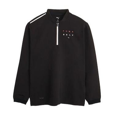 プーマ（PUMA）ゴルフウェア ゴルフ FOG ハーフジップ ミドラー 長袖 シャツ 697329-01