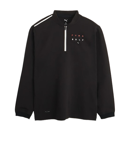 プーマ（PUMA）ゴルフウェア ゴルフ FOG ハーフジップ ミドラー 長袖 シャツ 697329-01