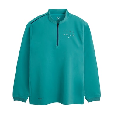 プーマ（PUMA）ゴルフウェア ゴルフ FOG ハーフジップ ミドラー 長袖 シャツ 697329-03