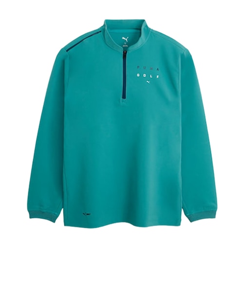 プーマ（PUMA）ゴルフウェア ゴルフ FOG ハーフジップ ミドラー 長袖 シャツ 697329-03